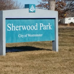 Sherwood Park - Front sign