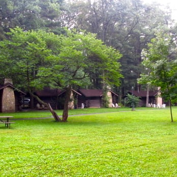 White Pines Forest State Park - wide shot of several cabins - Parks Near Me - Mount Morris, Illinois White Pines Forest State Park - wide shot of several cabins - Parks Near Me - Mount Morris, Illinois
