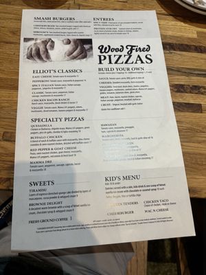 Menu photo 1 Elliot's Wood Fired Kitchen & Tap Newark, OH Menu photo 1 Elliot's Wood Fired Kitchen & Tap Newark, OH