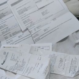 FedEx, bill, rabies paperwork FedEx, bill, rabies paperwork