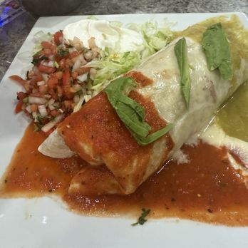 La Parrilla Mexican Grill - Shrimp Burrito. - Mexican Near Me - Suffolk, Virginia
