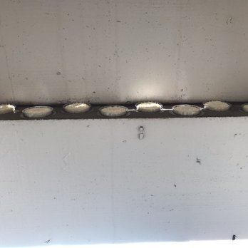 Electric Fortress International - BirdBarrier gel optical disc installation on a balcony ledge where birds attempt to nest. - Electricians Near Me - San Lorenzo, California