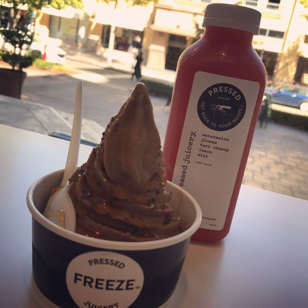 Pressed Juicery - Chocolate almond w/honey, chia seeds and Himalayan sea salt. - Juice Bars & Smoothies Near Me - Walnut Creek, California Pressed Juicery - Chocolate almond w/honey, chia seeds and Himalayan sea salt. - Juice Bars & Smoothies Near Me - Walnut Creek, California