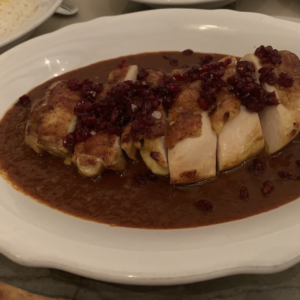 Sofreh - Chicken with plum & saffron sauce - Persian/Iranian Near Me - Brooklyn, New York Sofreh - Chicken with plum & saffron sauce - Persian/Iranian Near Me - Brooklyn, New York