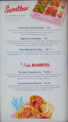 Menu photo 6 Sweetfin Newport Beach, CA Menu photo 6 Sweetfin Newport Beach, CA