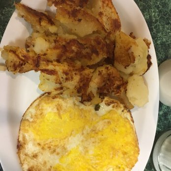 Eat at Rudy's - Over hard eggs with house potatoes - Diners Near Me - Torrance, California