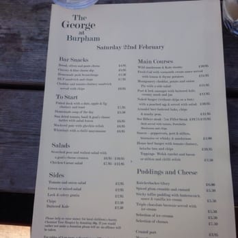 The George at Burpham - Pubs Near Me - Arundel, WSX