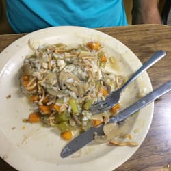 Front Street Cafe - Chow Mein special- part eaten
