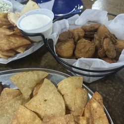 Spinach Artichoke Dip Fried pickles