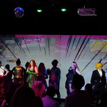 Reclaim Arcade - Superhero cosplay drag show - Arcades Near Me - Fredericksburg, Virginia