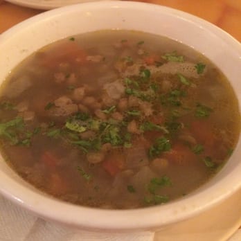 Arpeggio Grill - Lentil soup.  Skip - Pizza Near Me - Austin, Texas
