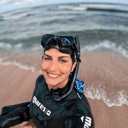Affinity Freediving - Your freedive instructor, Elaine.