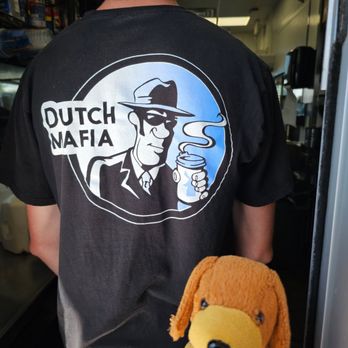 Dutch Bros Coffee - Employee's shirt. 4/13/25 - Juice Bars & Smoothies Near Me - Redlands, California