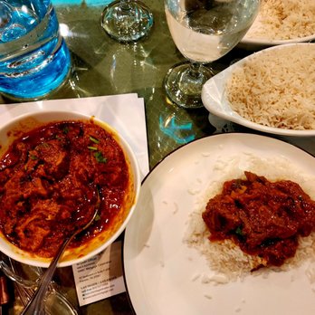 Green Chili - a plate of rice and a bowl of chili - Indian Near Me - Goodlettsville, Tennessee