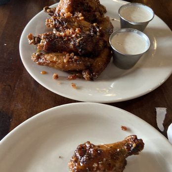 Rance's Chicago Pizza - Bourbon Wings (BMB bacon maple bourbon) - Pizza Near Me - Long Beach, California Rance's Chicago Pizza - Bourbon Wings (BMB bacon maple bourbon) - Pizza Near Me - Long Beach, California