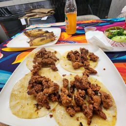 Pastor ($2) and Quesobirria Tacos ($2.50) are phenomenal Pastor ($2) and Quesobirria Tacos ($2.50) are phenomenal