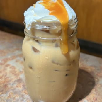 Huckleberry's - Iced Caramel Macchiato - Southern Near Me - Anaheim, California