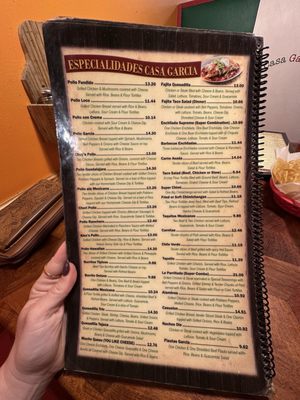 Menu photo 5 Casa Garcia Carthage, NC Menu photo 5 Casa Garcia Carthage, NC
