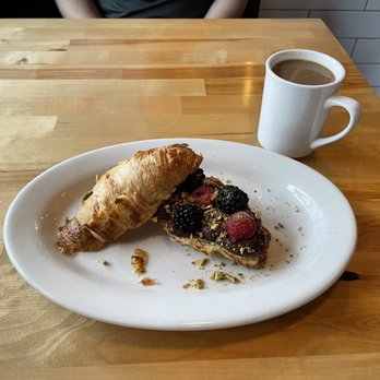 Flambo - breakfast, brunch and bar - Nutella and berry on homemade croissant at Flambo's is ABSOLUTELY DELICIOUS! - Bars Near Me - New Orleans, Louisiana Flambo - breakfast, brunch and bar - Nutella and berry on homemade croissant at Flambo's is ABSOLUTELY DELICIOUS! - Bars Near Me - New Orleans, Louisiana