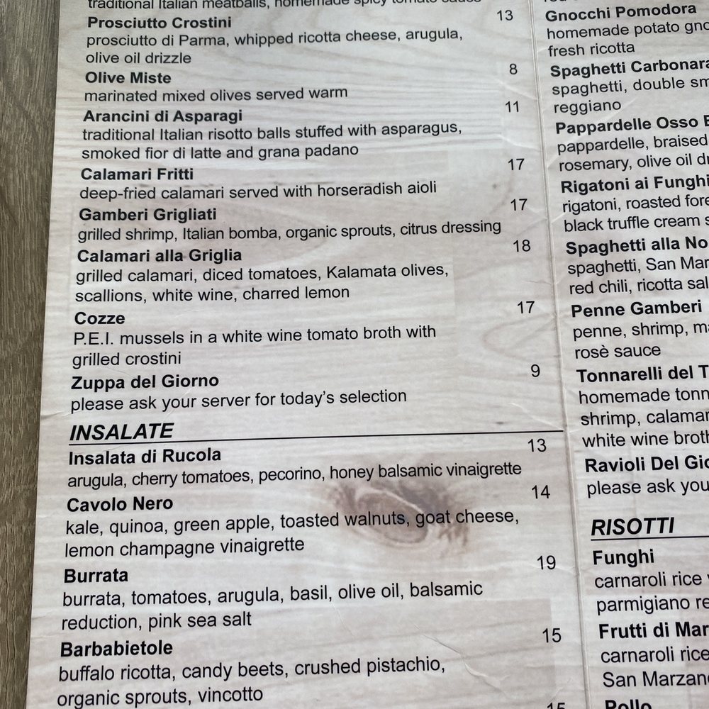 Menu Menu