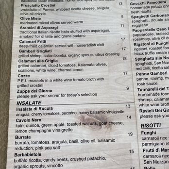 Cafe Oro Di Napoli - Menu - Pizza Near Me - Toronto, Ontario