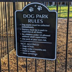 Rules of the Dog Park. What does "Dogs in heat" mean?