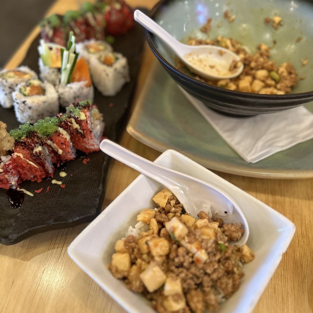 Sushi House - a variety of sushi dishes - Sushi Bars Near Me - Leawood, Kansas Sushi House - a variety of sushi dishes - Sushi Bars Near Me - Leawood, Kansas