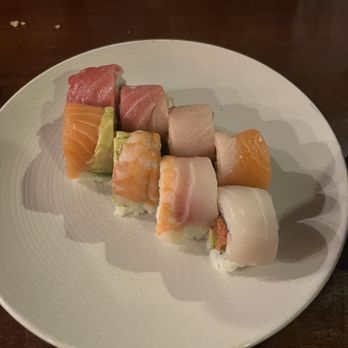 Sushi Rock - Spicy Tuna Rainbow Roll (8) - Japanese Near Me - Dallas, Texas Sushi Rock - Spicy Tuna Rainbow Roll (8) - Japanese Near Me - Dallas, Texas