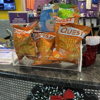 Planet Fitness - Selection of healthier snacks than traditional junk food - Gyms Near Me - Pompano, Florida Planet Fitness - Selection of healthier snacks than traditional junk food - Gyms Near Me - Pompano, Florida