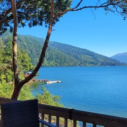 Lake Whatcom Park - Hot day, cool dip in the lake.