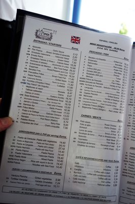 Menu photo 5 La Pepica Valencia, V