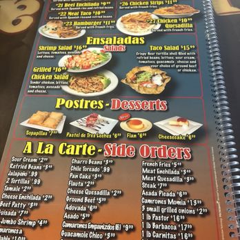 Taquería Jalisco - Menu - Mexican Near Me - Carlsbad, New Mexico Taquería Jalisco - Menu - Mexican Near Me - Carlsbad, New Mexico