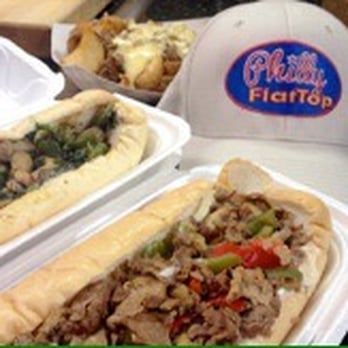 Philly Flattop. - a close up of a sandwich - Food Trucks Near Me Philly Flattop. - a close up of a sandwich - Food Trucks Near Me