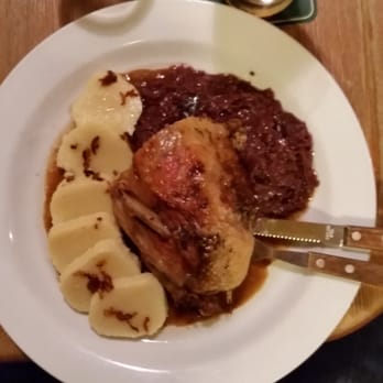 U Provaznice - Roasted Duck, delicious and a local favorite! - Czech Near Me - Prague, Puerto Rico