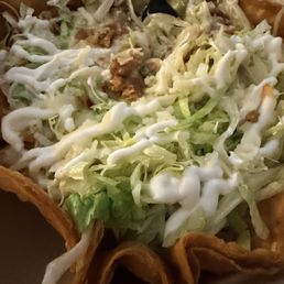 Shredded Chicken Taco Salad