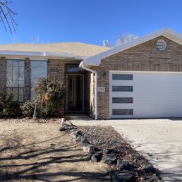 Exterior outside entrance of More Painting - Exterior painting. We repaint trim,gutters,garage door and roof jacks Exterior outside entrance of More Painting - Exterior painting. We repaint trim,gutters,garage door and roof jacks