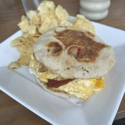 Somers Cafe - Sunny Start Sandwich with pork roll