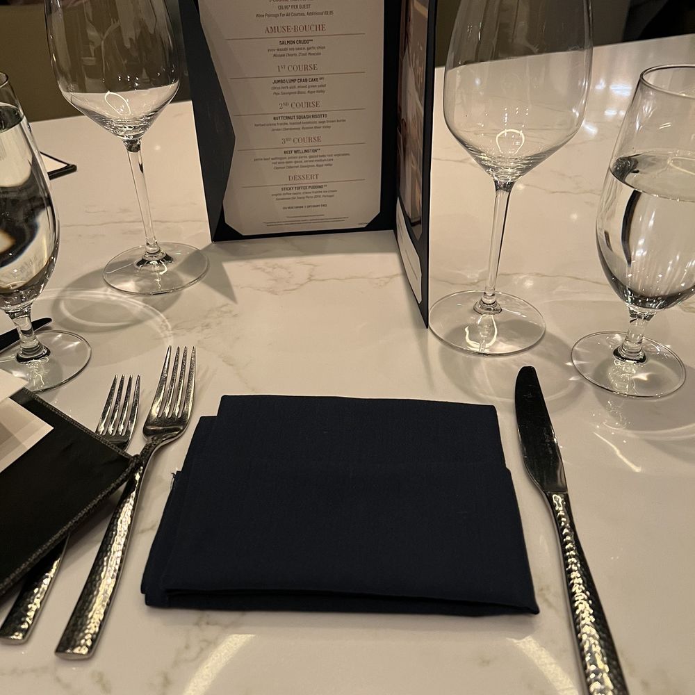 Ramsay's Kitchen - Place setting - New American Near Me - Las Vegas, Nevada Ramsay's Kitchen - Place setting - New American Near Me - Las Vegas, Nevada