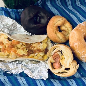 Sarena's Breakfast & Donuts - Deliciousness! Jalapeño and cheese Kolache, oh yea doughnuts: glazed, plain, chocolate covered and pot egg and cheese taco - Donuts Near Me - Round Rock, Texas Sarena's Breakfast & Donuts - Deliciousness! Jalapeño and cheese Kolache, oh yea doughnuts: glazed, plain, chocolate covered and pot egg and cheese taco - Donuts Near Me - Round Rock, Texas