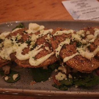 The Floridian - Fried Green Tomato Appetizer - Southern Near Me - Saint Augustine, Florida The Floridian - Fried Green Tomato Appetizer - Southern Near Me - Saint Augustine, Florida