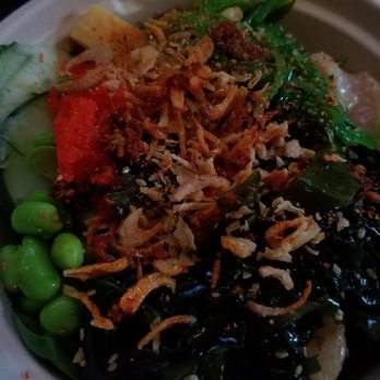 I'a Poke - Custom Large Poke Bowl with off menu chilli sauce - Poke Near Me - San Francisco, California