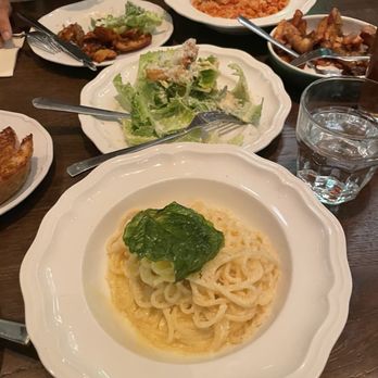 Willow Osteria - Lemon bucatini, Caesar - Italian Near Me - Clovis, California