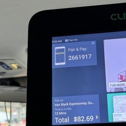 Yellow Taxi - Starting fee $82.69 heading to Times Square