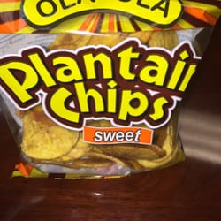 This is their brand of plantain chips. It's sooo good my mouth is watering as I type