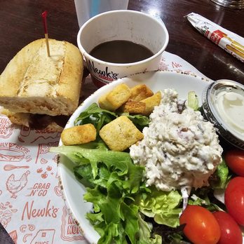 Newk's Eatery - Half Southern Sald and half French Dip Sandwich - Sandwiches Near Me - Tuscaloosa, Alabama Newk's Eatery - Half Southern Sald and half French Dip Sandwich - Sandwiches Near Me - Tuscaloosa, Alabama