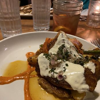 The Floridian - Fish special - Grouper Sauce was super tasty! - Southern Near Me - Saint Augustine, Florida The Floridian - Fish special - Grouper Sauce was super tasty! - Southern Near Me - Saint Augustine, Florida