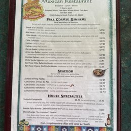 Menu Menu