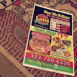 Lalis Pizza - Flyer/Pizza