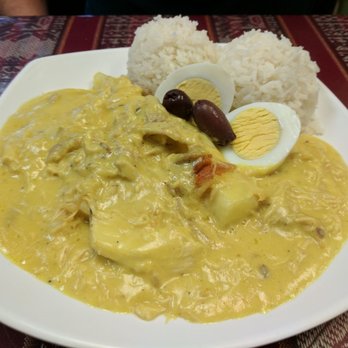 El Inka - Chicken with butter cream sauce = comfort food on steroids - Latin American Near Me - Portland, Oregon