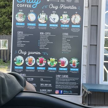 Chug Coffee - Chug coffee menu - Coffee & Tea Near Me - Aurora, Oregon Chug Coffee - Chug coffee menu - Coffee & Tea Near Me - Aurora, Oregon